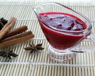 Ягодный пряный соус