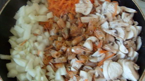 биск-суп из креветок