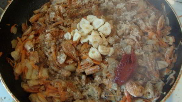 биск-суп из креветок