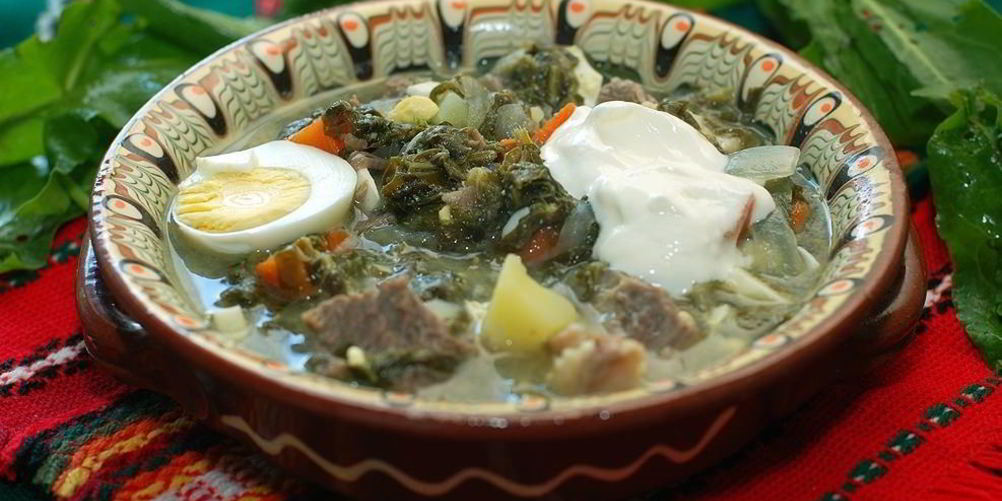 Рецепт белый борщ самарский