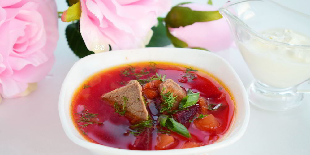 Рецепт борщ белорусский