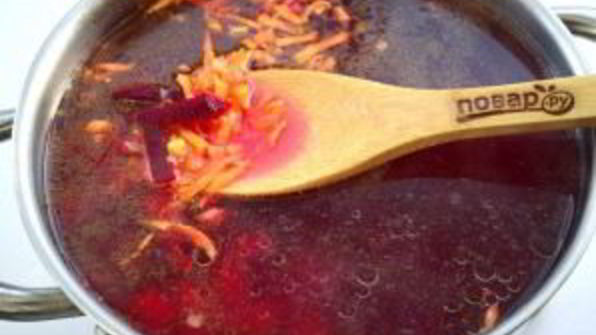 борщ белорусский