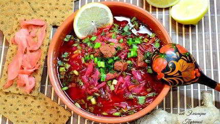 Борщ без картошки