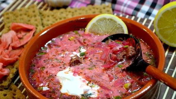 борщ без картошки