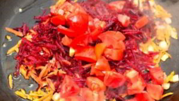 борщ без мяса