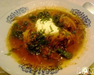 Борщ диетический