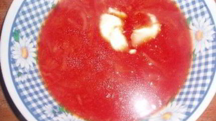 Борщ домашний