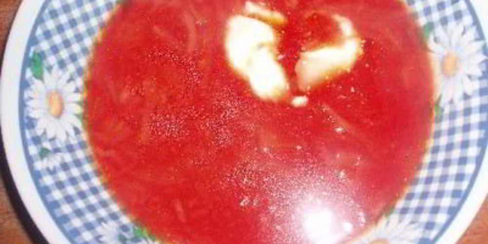 Рецепт борщ домашний