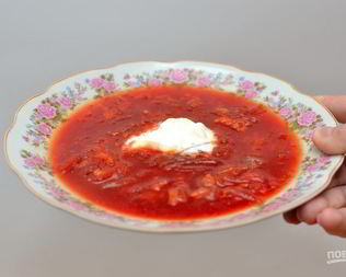 Борщ из свеклы