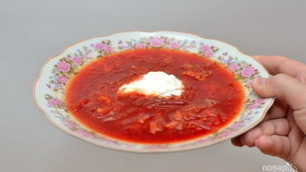Борщ из свеклы