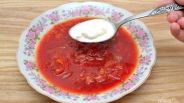 борщ из свеклы