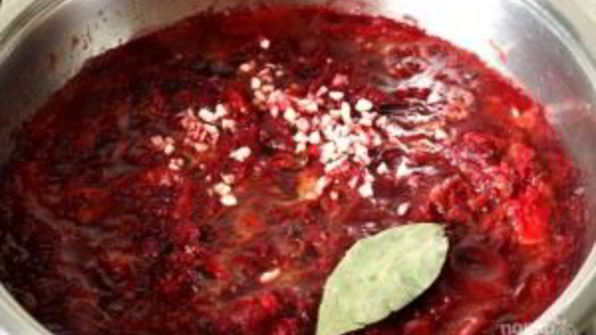 борщ из телятины