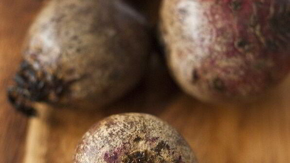 борщ из запеченной свеклы