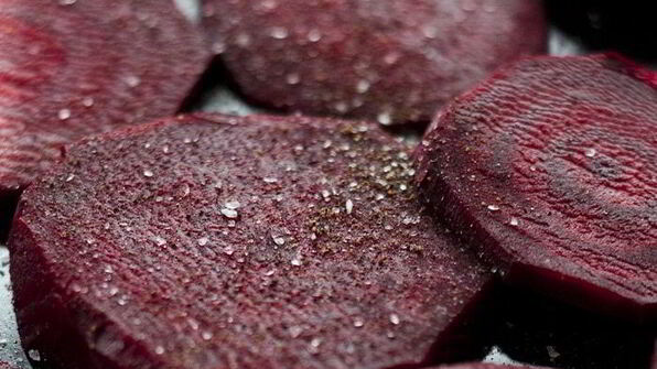 борщ из запеченной свеклы