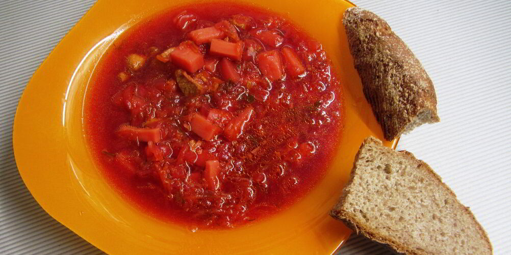 Рецепт борщ красный