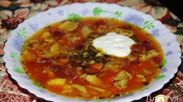 борщ кубиком