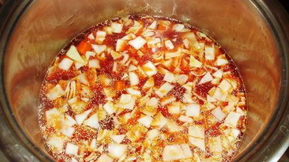 борщ кубиком