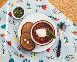 Борщ летний