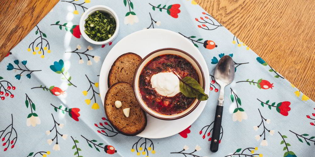 Рецепт борщ летний