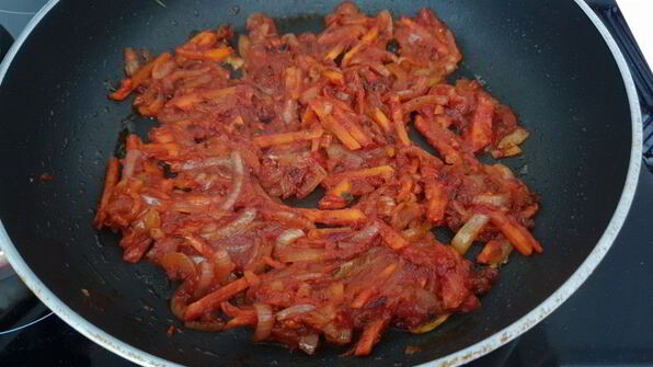 борщ на курином бульоне