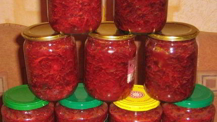 Борщ на зиму