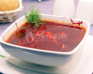 Борщ настоящий