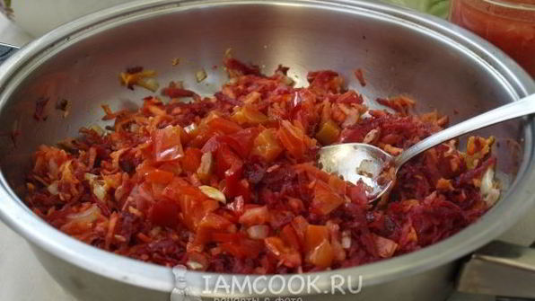 борщ с черносливом