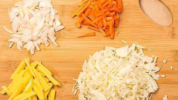 борщ с чесноком