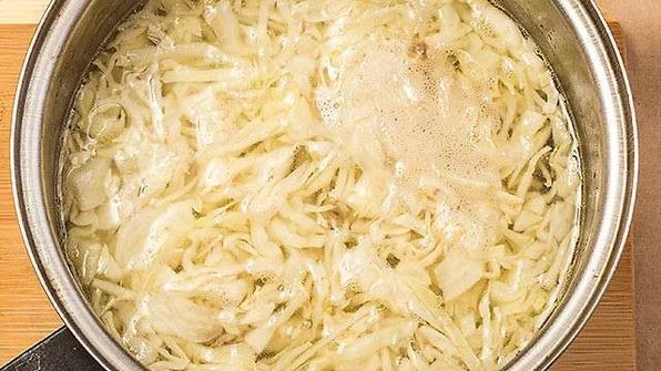 борщ с чесноком