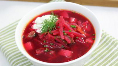 Борщ с говядиной