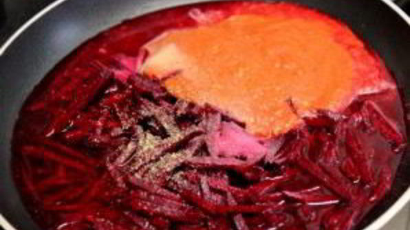 борщ с говядиной