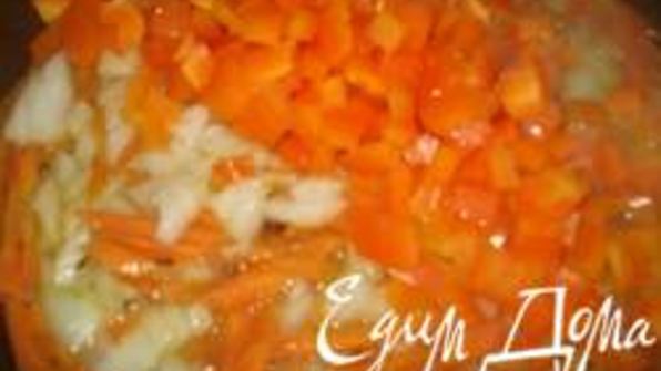 борщ с грибами и стручковой фасолью