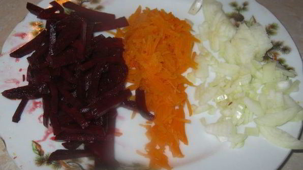 борщ с грибами