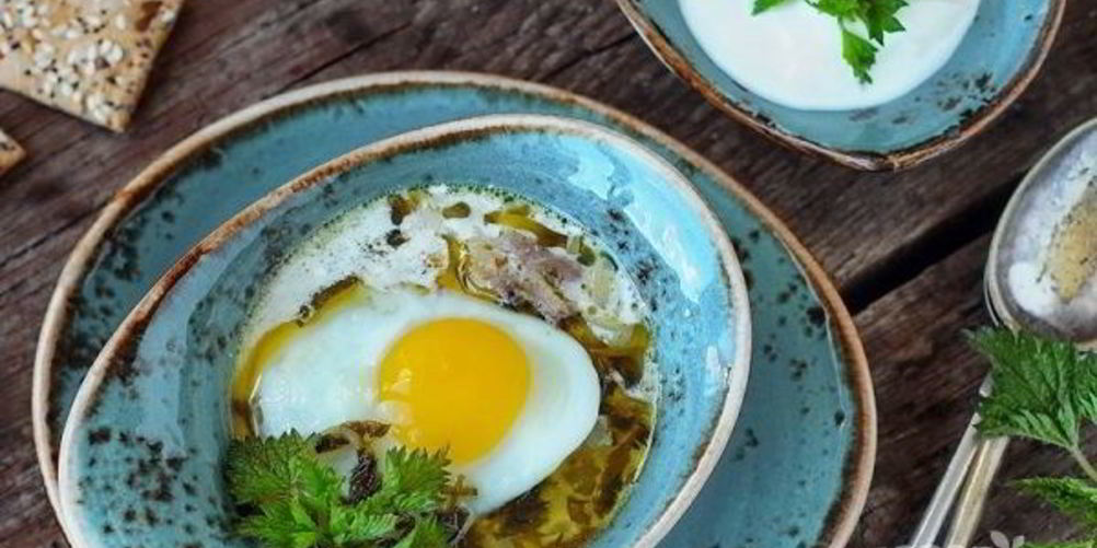 Рецепт борщ с крапивой