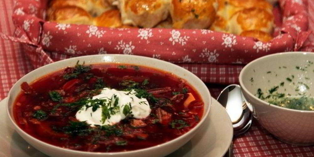 Рецепт борщ с мясом