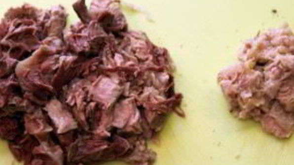 борщ с мясом