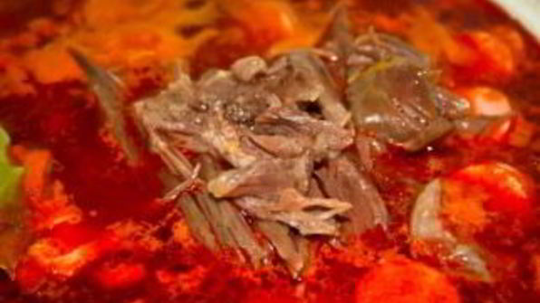 борщ с сосисками