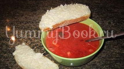 Борщ с сыром
