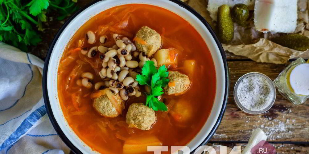 Рецепт борщ сибирский