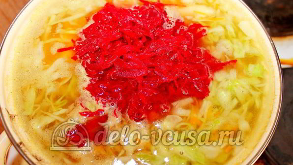 борщ со свининой