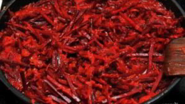 борщ свекольный с капустой