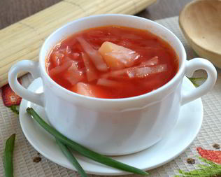 Борщ вегетарианский диетический