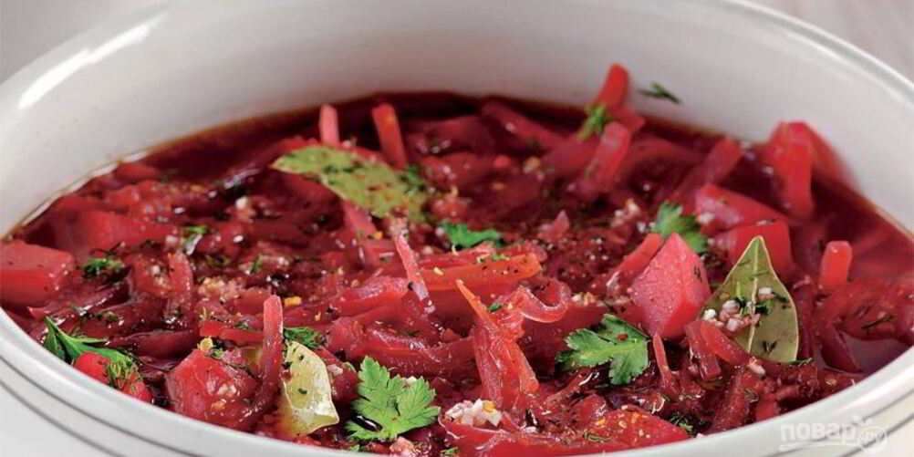 Рецепт борщ вегетарианский