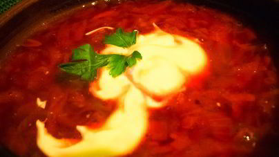 Борщ вкусный