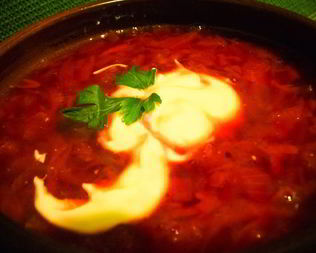 Борщ вкусный