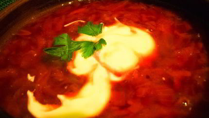 Борщ вкусный