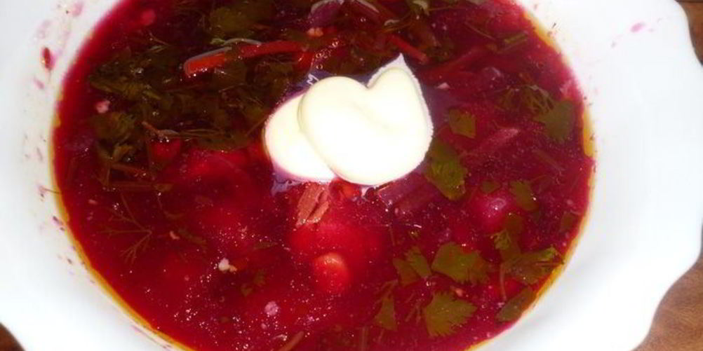 Рецепт борщ-экспромпт без капусты