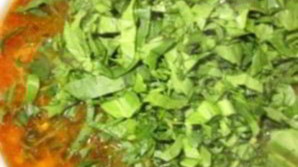 борщ зеленый со щавелем