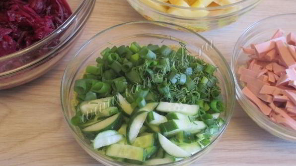 холодный борщ из свеклы