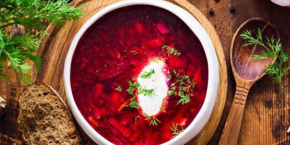 Рецепт холодный борщ на свекольно-овощном отваре